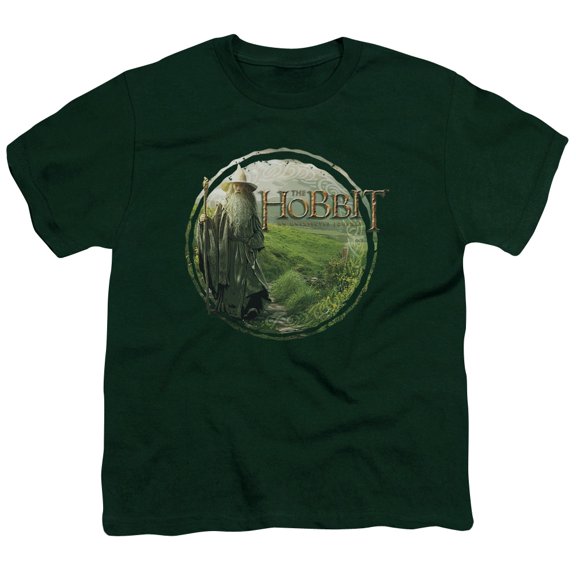 The Hobbit - Gandalfs Journey - Youth Short Sleeve Shirt - Large