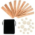 thumbnail image 1 of Minkissy 27Pcs Clarinet Neck Joint Cork Set Synthetic Material Flannelette For Music Practice, 1 of 8