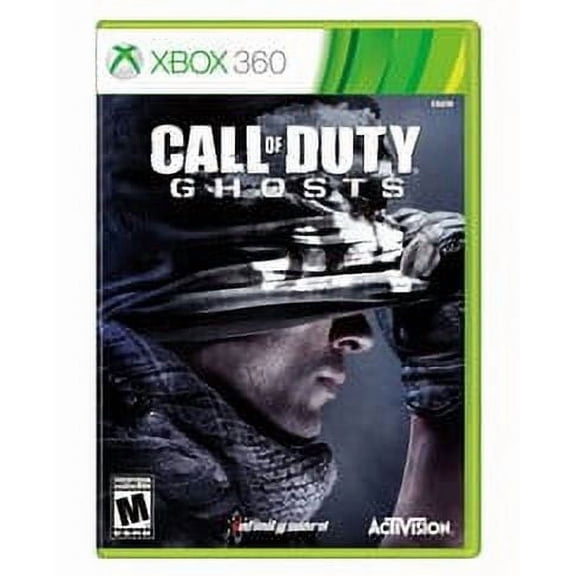 Call of Duty Ghosts Shooter Video Game for Xbox 360, Physical Format, 4 Offline Players