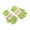 Green, variant on Adult Striped Color Block Winter Gloves Soft Warm Full Finger Thermal Gloves Elastic Cuff Warm Cold Weather Gloves for Daily Walking Playing Outdoor Blue One Size