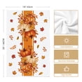 thumbnail image 2 of Sm:)e Maple Leaves Pumpkins Orange Fall Kitchen Dish Towels Set of 2, Soft & Absorbent Washcloth 18x26 Inch, 2 of 6