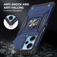 thumbnail image 2 of Funda de teléfono para Poco X5 Pro 5G de Uso Rudo Shock color + Mica de Cristal, 2 of 5
