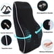 thumbnail image 2 of Almohada de apoyo lumbar de diseño ergonómico, funda de malla 3D transpirable, mejora la postura y alivia el dolor de espalda para silla de oficina, automóvil, computadora, silla de juegos, silla de, 2 of 5