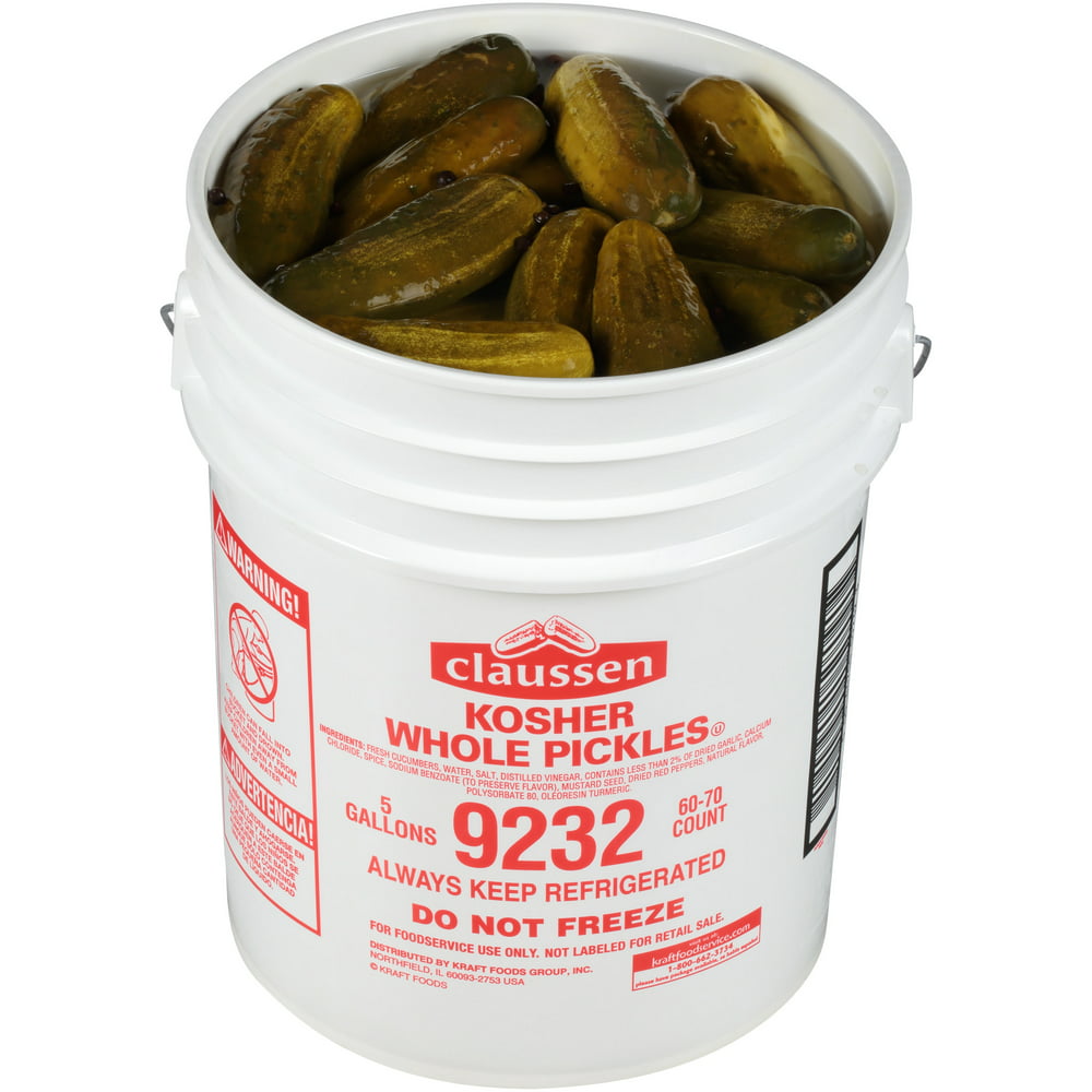 5 Gallon Bucket Of Sliced Pickles