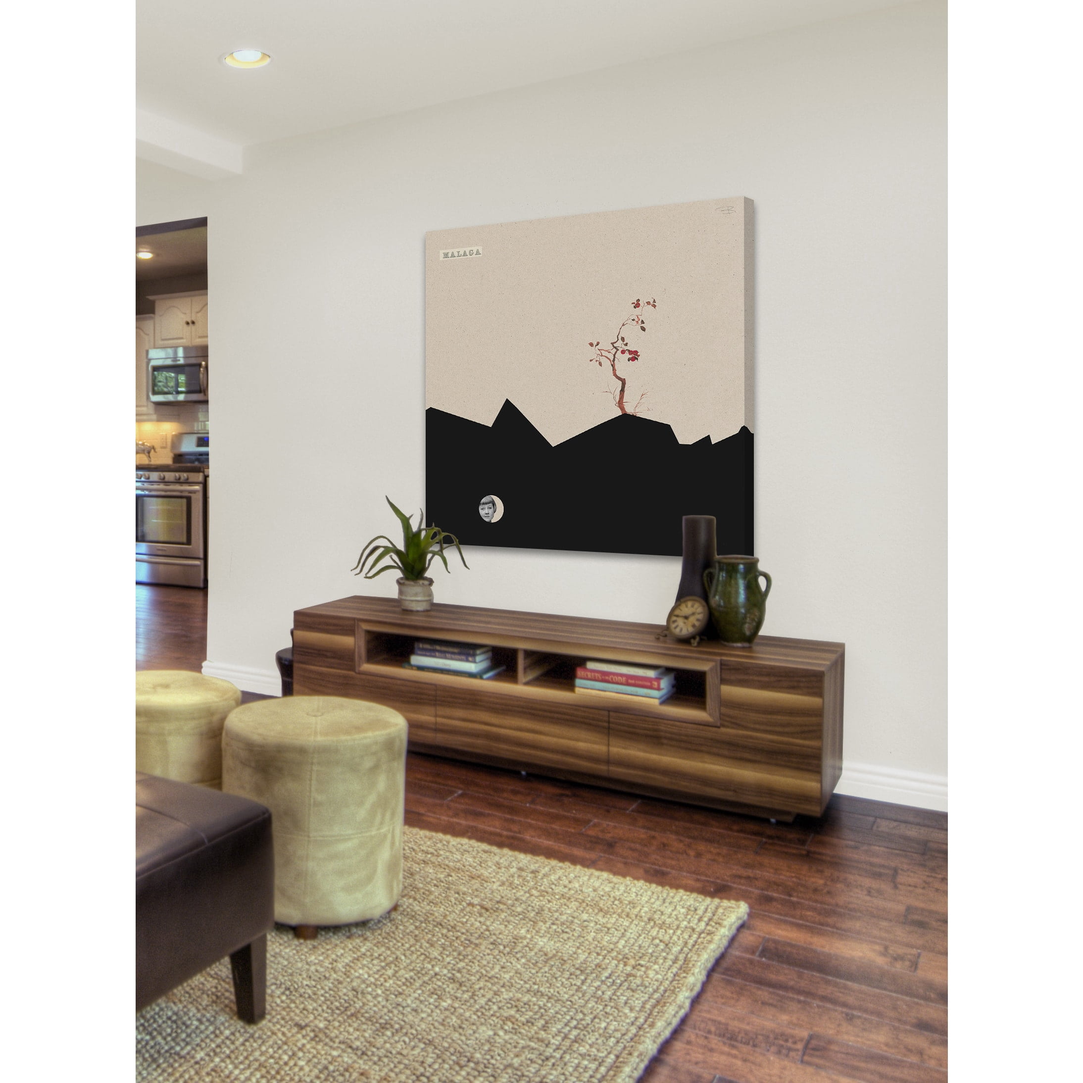Marmont Hill "Malaga 2" by Bengoa Vazquez Painting Print on Wrapped Canvas