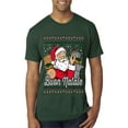 thumbnail image 2 of Wild Bobby Buon Natale, Italian Santa Claus, Funny, Italian American Humor Sweater | Holiday Men Premium Tri Blend Tee, 2 of 5