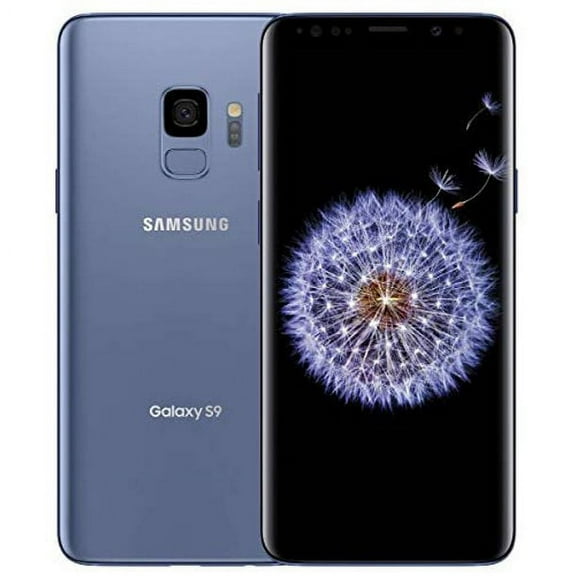 Restored Samsung Galaxy S9 G960U 64GB Unlocked GSM 4G LTE Android Phone Coral Blue (Refurbished)