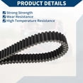 thumbnail image 5 of Unique Bargains ATV UTV Drive Belt V-Belt No.5GH176411000 for Yamaha Kodiak 400 450 2003-2006 ATV UTV, 5 of 7