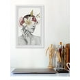 thumbnail image 3 of Parvez Taj "Classical Bloom" Framed Painting Art Print, 16.00" x 1.50", 3 of 6