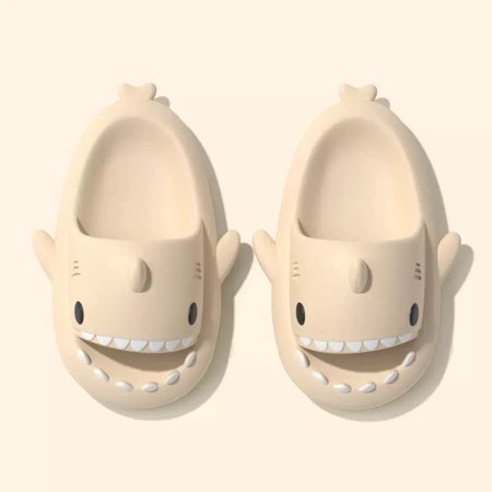 

Summer Men Shark Slippers Women With Non-slip Light EVA Flip Flops Couples Adult Casual Bathroom Slides Kid Outdoor Beach Sandal