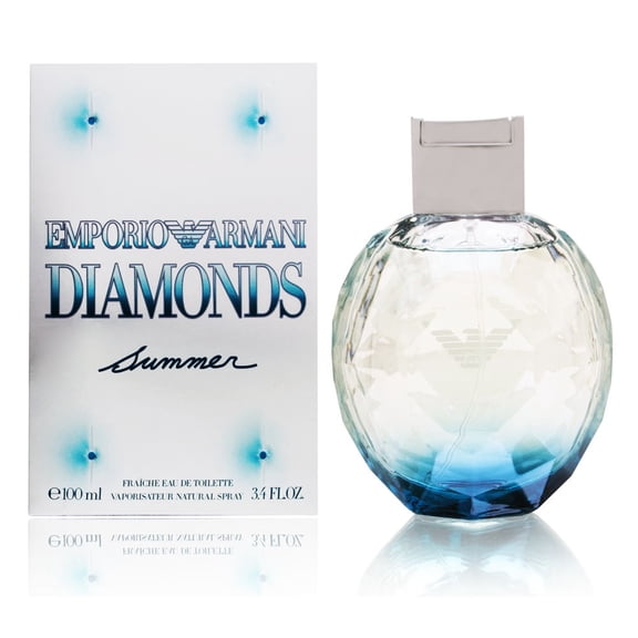 Emporio Armani Diamonds Summer by Giorgio Armani for Women 3.4 oz Fraiche Eau de Toilette Spray