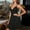 Black, variant on Spaghetti Straps V-Neck Sequin Homecoming Dresses A-Line Sparkly Prom Dress Short Cocktail Dress
