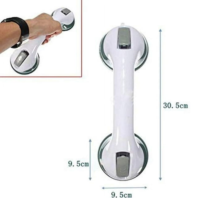 Shower Suction Grab Bar,Shower Safety Bar with Suction Cup Grab Bars for Bathroom Shower