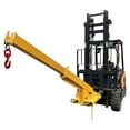 thumbnail image 2 of Techtongda 2T Forklift Adjustable Mobile Crane Lifting Hoist Truss Jib Boom Hook Extension, 2 of 15