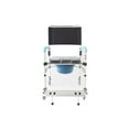 thumbnail image 3 of Chaise de Transport Mobile Portable pour Toilette, Chaise à Roulettes pour Toilette, Siège de Toilette, Chaise de Bain, 3 of 13