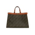 thumbnail image 6 of Fendi Peekaboo X-Tote Canvas Medium Green Ladies Handbag, 6 of 6