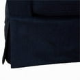 thumbnail image 2 of Americana Slipcover Only For Track Arm Sofa in Navy Blue Performance Fabric, 2 of 7