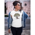 thumbnail image 2 of Beautiful Old Oak Tree T-Shirt Women -Image by Shutterstock, Female Large, 2 of 4
