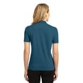 thumbnail image 2 of Port Authority Ladies Rapid Dry Polo-2XL (Moroccan Blue), 2 of 2