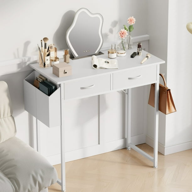 Small White Desk & Storage | Office filing cabinets - Walmart