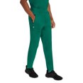 thumbnail image 3 of Healing Hands Purple Label Dante Men's Scrub Jogger Pants with 4 Pockets Hunter S, 3 of 6