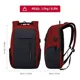 thumbnail image 4 of Mochila Urbana Black Mamut Antirrobo, Compartimento Laptop, Puerto USB, Reforzada, A Prueba de Agua, Negro con Rojo 5 L, 4 of 8