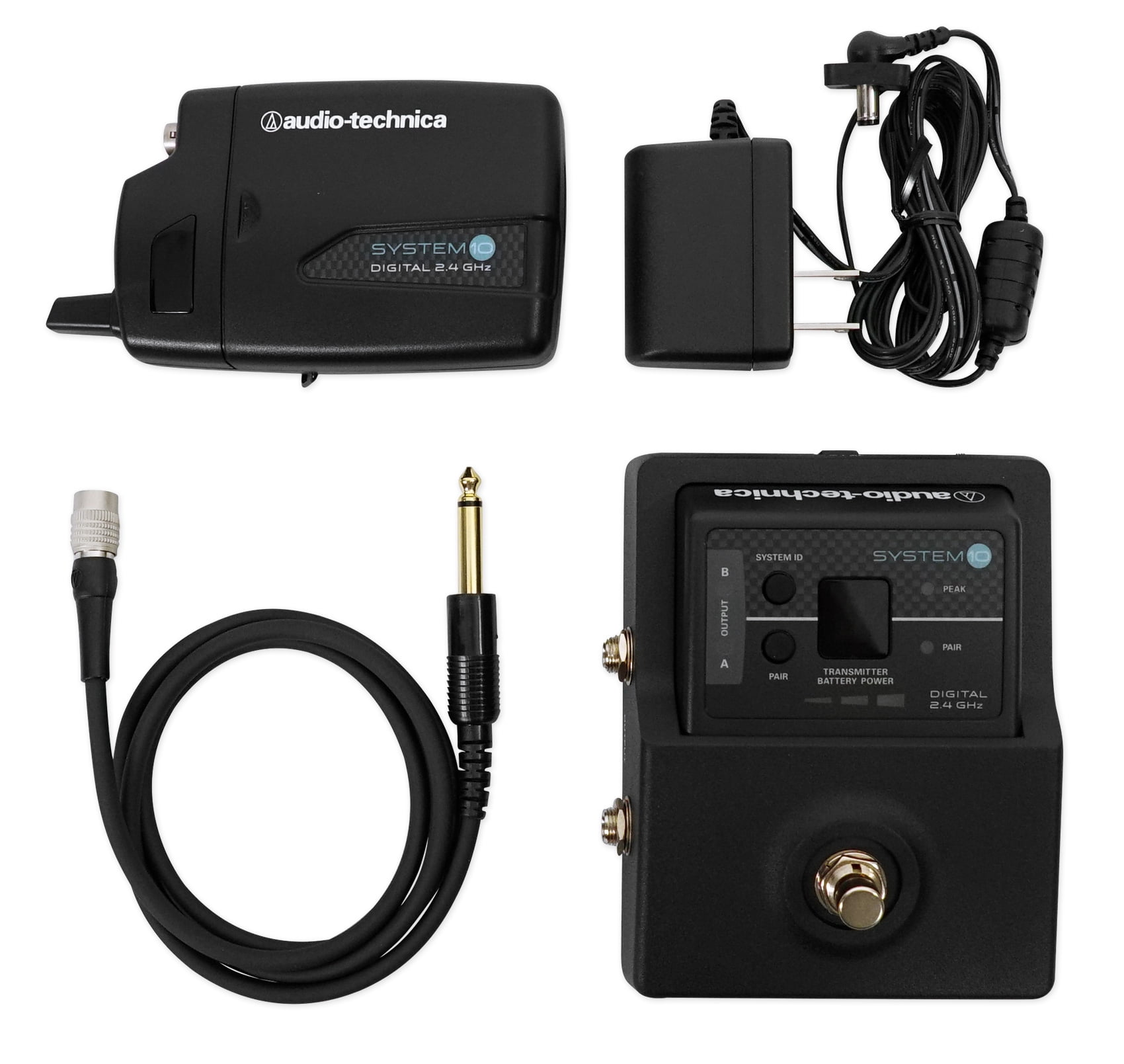 audio-technica SYSTEM10 ATW-1501 ワイヤレス Amazon.com: Audio Technica ATW-1501 Stompbox Digital Guitar