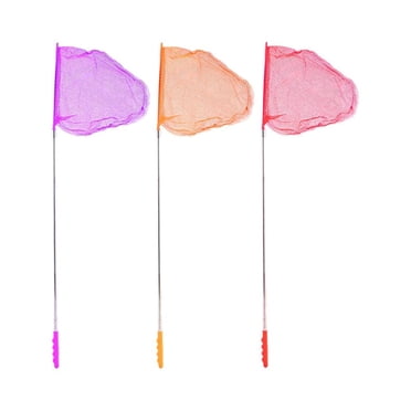 Eleanos Colorful Telescopic Fishing Net for Kids, Butterfly Net ...