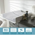 thumbnail image 5 of LA Baby 2 Sided Contoured Diaper Changing Pad with Easy to Clean Waterproof Cover, White, 5 of 5