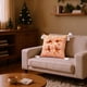 thumbnail image 5 of Cojín de silla con lazo de lujo | Cojín cuadrado de poliéster | 40 x 40 cm | Cómodo cojín para silla de comedor y sala de estar | Rojo, azul, naranja y morado, 5 of 5