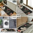 thumbnail image 6 of Red Mushroom Skull Black Pattern Kitchen Rug Mat,Kitchen Runner Rugs Non Skid Washable,Decorative Kitchen Floor Mats for Kitchen,Sink,Laundry,17"x47.2", 6 of 7