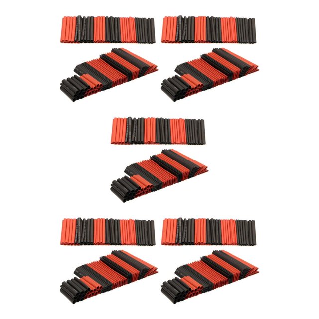 Sidaley 127 unids/set tubo termorretráctil de poliolefina mangas de Cable conectores de Cable de aislamiento Kit surtido herramienta de tubo Type2 NO2