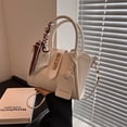 thumbnail image 2 of Bolsos de diseño de nicho 2025, nueva moda, bolso retro con alas, bolso bandolera de seda con decoración de bufanda de moda, 2 of 5