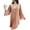 Pink Sleepwear for women and men _r, variant on AINIYS V Neck Velvet Lace Trim Sleep Dress and Robe Set, Solid Color, Adjustable Straps, Women's Pajama Nightwear for Relaxing Nights Wine L