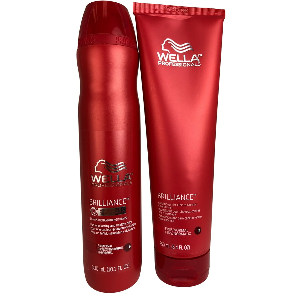 Wella (38 Value) Wella Brilliance Shampoo and Conditioner Set