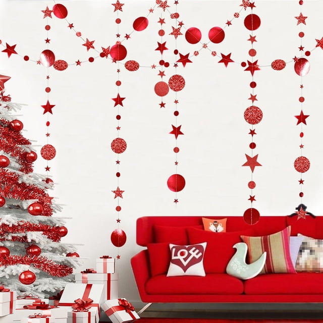 Decoraciones colgantes para fiestas Cumpleaños de niños Baby Shower Boda Ramadán Fiesta de graduación Suministros navideños