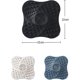 thumbnail image 5 of 1 Pcs Extensor de bañera de silicona con cubierta de drenaje de baño, colador de fregadero de bañera con ventosa, 5 of 5
