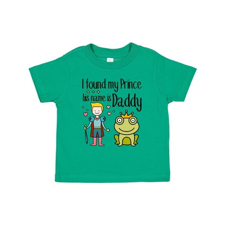 

Inktastic I Found My Prince Daddy Gift Toddler Boy or Toddler Girl T-Shirt