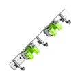 thumbnail image 2 of Billuyoard Soporte para escoba Soporte para cepillo Soporte de pared Acero inoxidable Tamaño compacto de larga duración Accesorios para el hogar Accesorios de baño tipo 4, 2 of 6