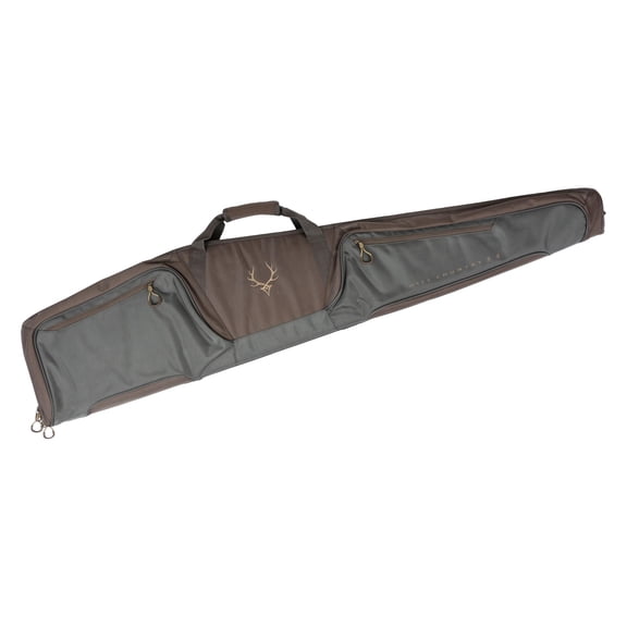 Evolution Outdoor Hill Country II Rifle Case, 54"x11.5", 1680 Denier Poylester, Green/Walnut, Fits Scoped Rifles