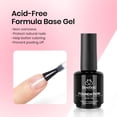 thumbnail image 2 of Set de esmaltes de uñas en gel Beetles Bubble Bath, 15 ml, capa base superior, 2 of 7