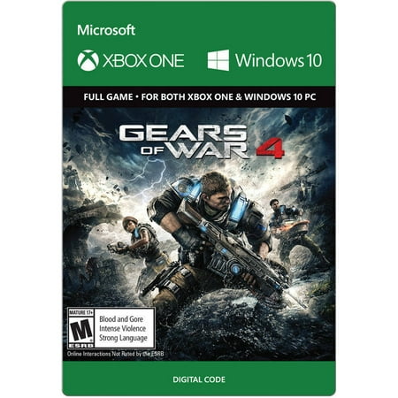 Gears of War 4 Standard Edition, Microsoft, Xbox One (Email