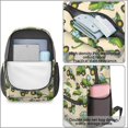 thumbnail image 4 of Tractor and Harvesters Cream Pattern 17" School Backpacks for Teens,Waterproof Oxford Fabric,S-Shape Padded Straps for School,Travel,Hiking,Camping, 4 of 6