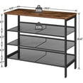 thumbnail image 5 of HOOBRO 4-Tier Shoe Shelf Shoe Rack Storage Entryway Living Room Hallway BF14XJ01, 5 of 7