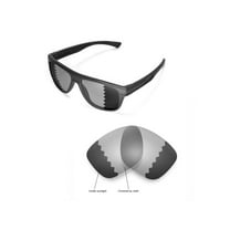 Walleva Transition/Photochromic Polarized Replacement Lenses for Oakley Breadbox Sunglasses