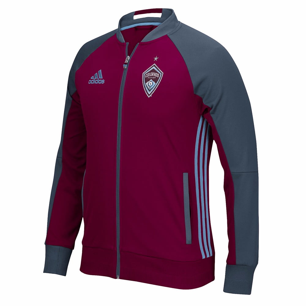 New York Red Bulls Adidas MLS "Anthem" Men's Sideline Full Zip Jacket by Adidas