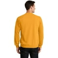 thumbnail image 2 of Port & Company PC78 Mens Core Fleece Crewneck Sweatshirt, Gold - 3XL, 2 of 6