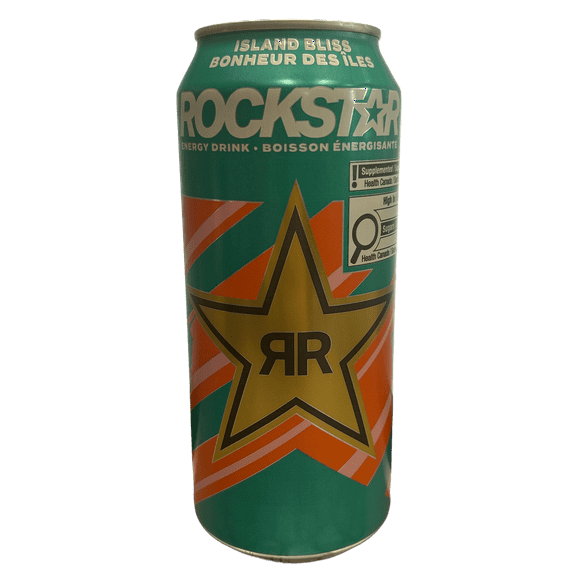 RS ISLAND BLISS, Rockstar Island Bliss Zero Sugar Energy Drink 473ML - Canada Edition
Get ready to feel like a rockstar with our Island Bliss Zero Sugar Energy Drink! Packed with 473ML of refreshing flavor and zero sugar, this Canada Edition drink is perfect for those who want to stay energized without the guilt. Do