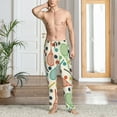 thumbnail image 2 of Gaeub Racket and Tennis Ball Print Mens Pajama Pants,Lounge Pants With Pockets And Drawstring-X-Large, 2 of 6