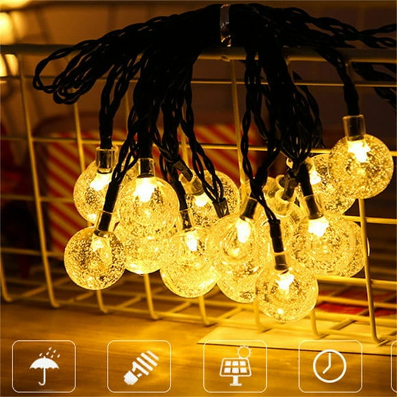 tumgatte 20 LED Christmas Balls Dandelions Chain Christmas Fairying Chain For Christmas Tree Doorway Garden Wal&mart Deals